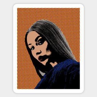 iggy azalea style pop art Sticker